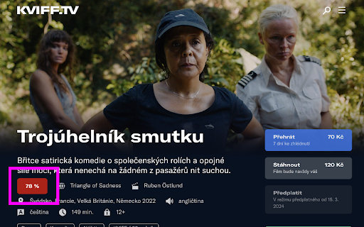 Kviff.tv + CSFD