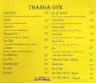 Oye Amritsar menu 1