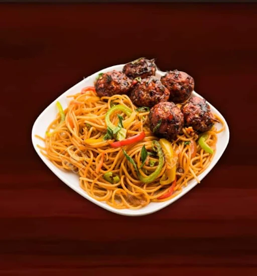 Manchurian And Noodles