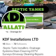 K D F Installations Ltd Logo