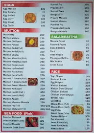 Radha Veg menu 4