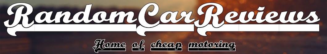 RandomCarReviews Banner