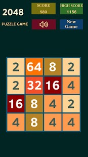 2048 Tangkapan Layar