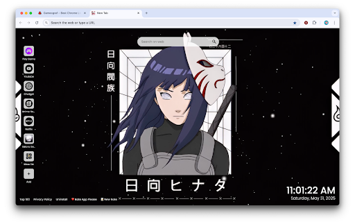 Anbu Hinata Live Wallpaper