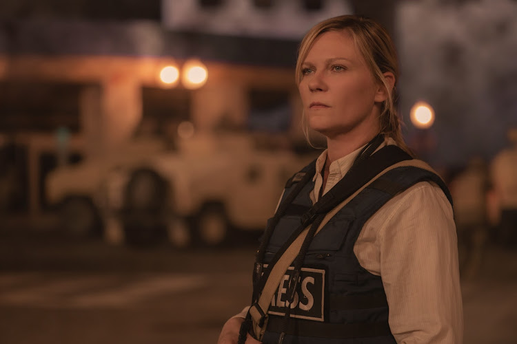 Kirsten Dunst portrays a photojournalist in 'Civil War', releasing in cinemas today. Her character navigates an America ravaged by conflict.