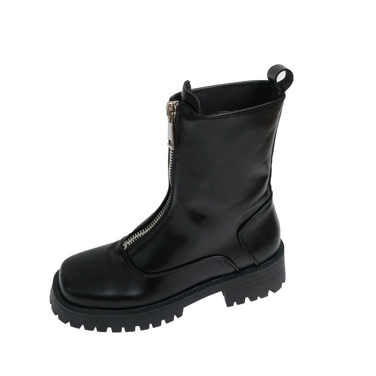 Title 6, Dicke Sohle Allround Stiefel mit Frontreißversc...