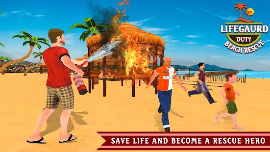 Lifeguard Beach Rescue Duty:Coastguard Rescue team 1.0 APK + Mod (Uang yang tidak terbatas) untuk android