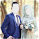 Hijab Couple Photo Suit icon