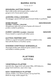 The Woodpegger Retro Bar & Kitchen menu 4