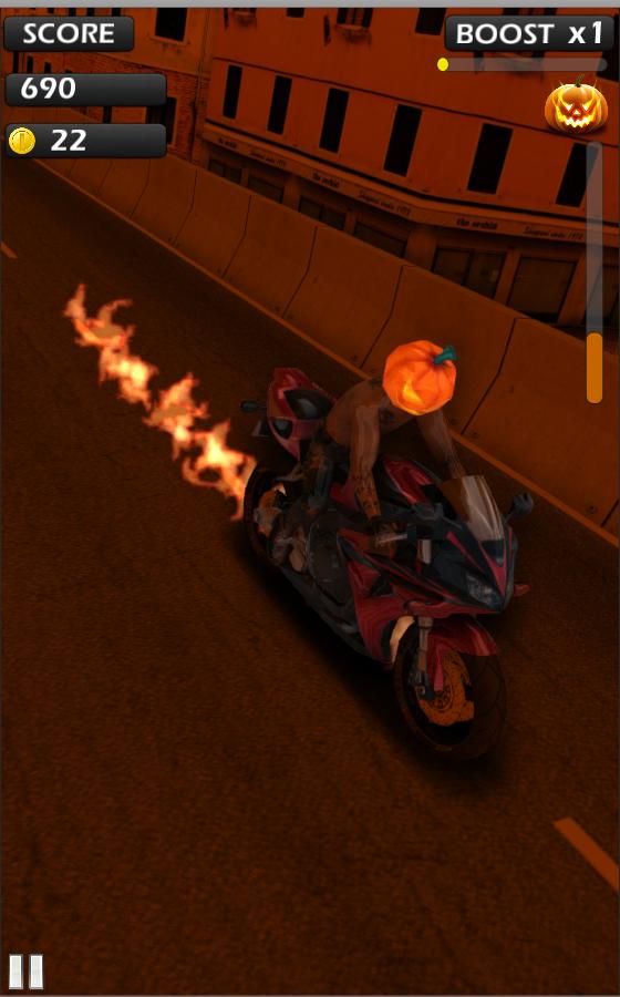 Android application Highway Rage Rider screenshort