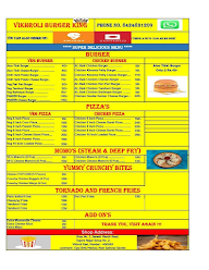 Vikhroli Burger King menu 1