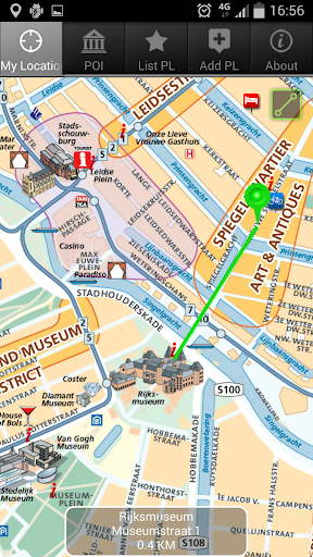 Amsterdam The Map GPS