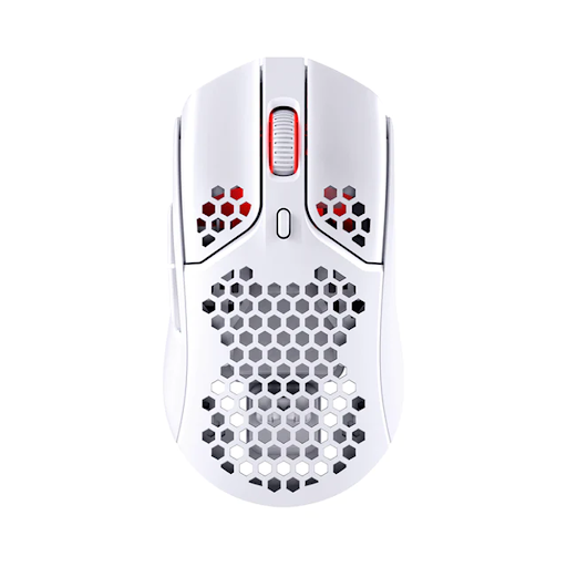 Chuột không dây HyperX Pulsefire Haste Wireless (Trắng) (4P5D8AA)