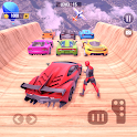 Superhero Mega Ramp: Car Games