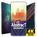 Geometric Abstract Wallpaper W icon