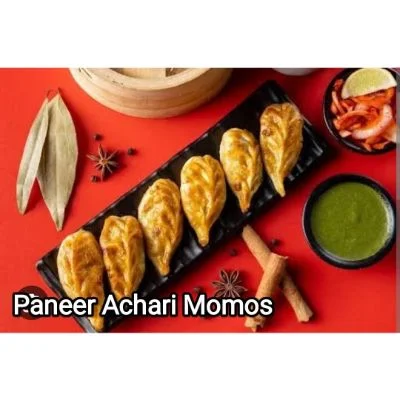 Paneer Achari Momos