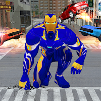 Iron Superhero Rescue  Flying Superhero Games