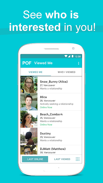 POF Free Dating App - Apps on Google Play