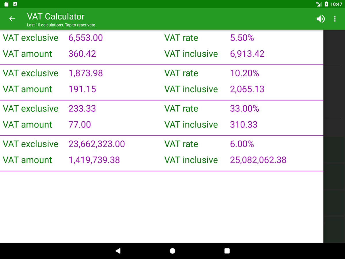 Vat calculator android apps on google play
