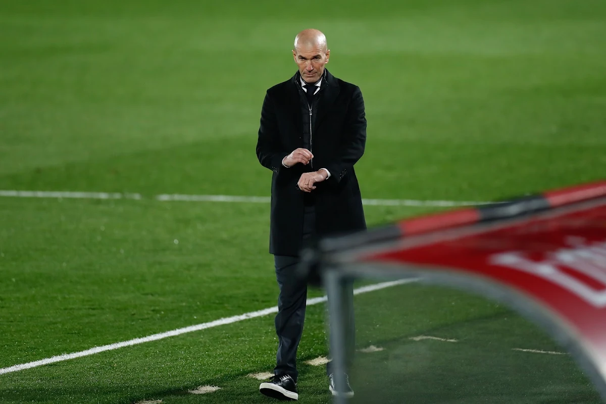 Zidane amer après le partage du Real Madrid d'Hazard et Courtois : "Deux points de perdus"