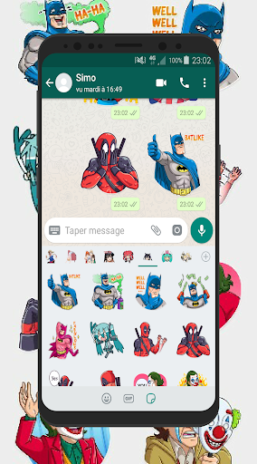 New WAstickerapps Superhero Memes Stickers ?2020