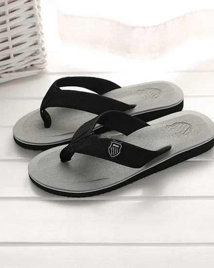 Summer Men Flip Flops Simple Home Indoor Beach Sandals Hi... - 3