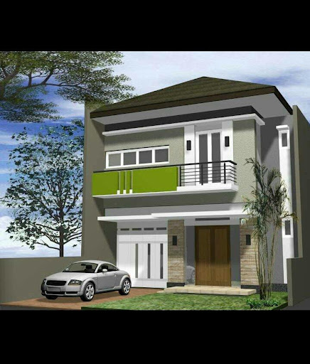 2 Floor Minimalist House Design
