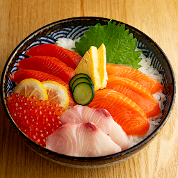 Sanshouku Donburi 三色鱼生丼