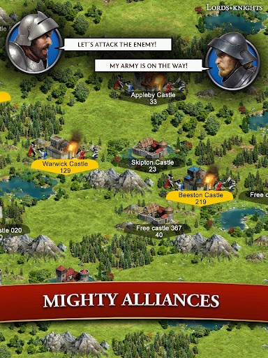 Lords & Knights - Strategy MMO