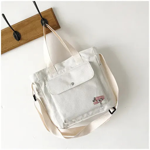Title 27, New Style Simple Portable Womens Diagonal Canv...
