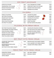 Haji Ali Juice Centre menu 7