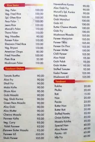 Murudi Hotel Bhaghirathi menu 5