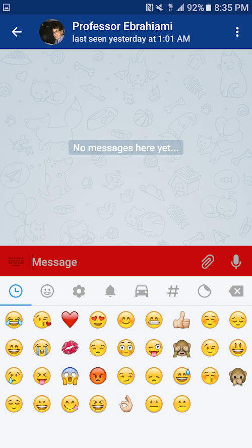 Android application Baatein screenshort