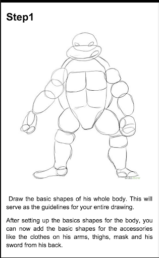 How to Draw Ninja Turtles