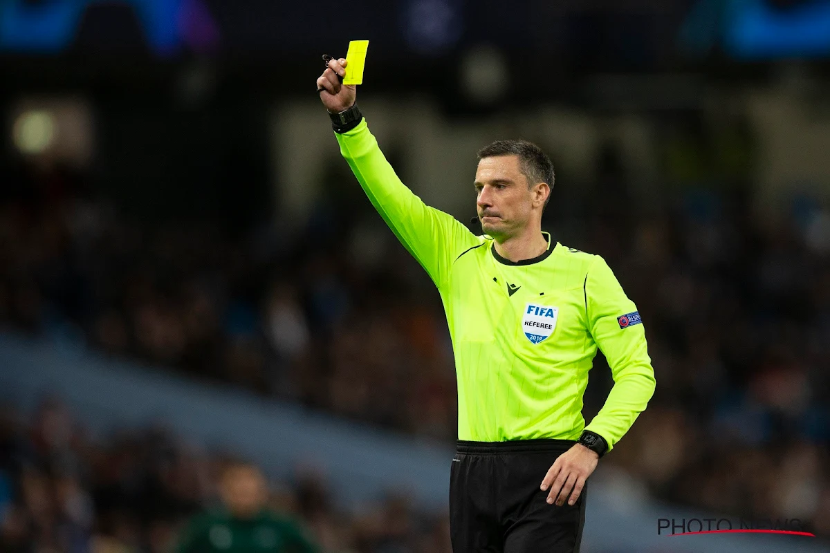 Voici l'arbitre de Belgique-Italie : un Slovène qui a arbitré Genk-Liverpool ... et a déjà été arrêté par erreur