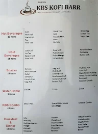 Kbs Kofi Bar & Veg Restaurant menu 3