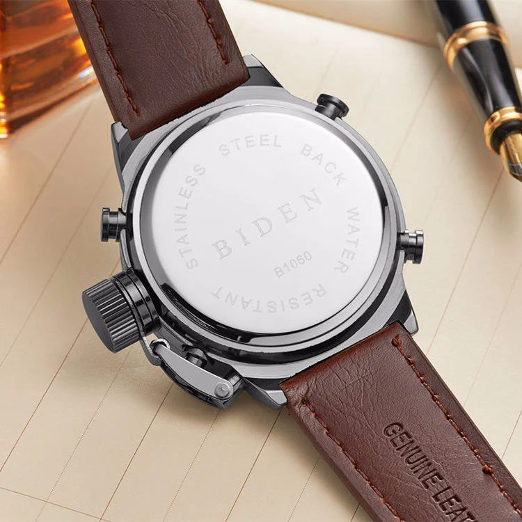 Orologio da polso militare da uomo verde militare analogico digitale al quarzo con cinturino in nylon, resistente e preciso per ogni avventura.