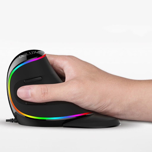 Title 8, Ergonomic Vertical Gaming Mouse 6 Buttons Wired...