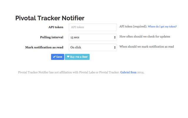 Pivotal Tracker Notifier Preview image 1