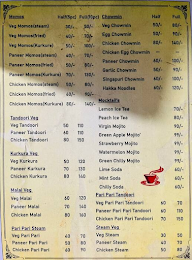 Tea Treat Cafe menu 2