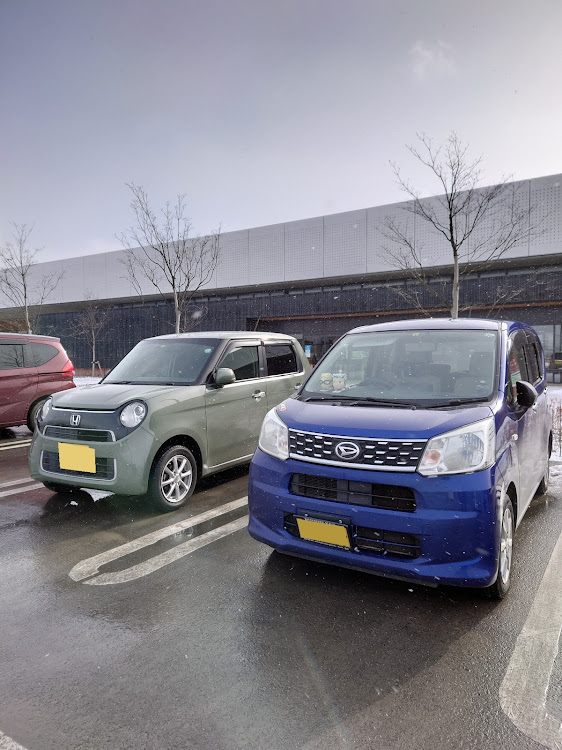 ムーヴのコロナに負けるな❗頑張ろう日本❗・三陸自動車道無料区間を走行！・奇跡の一本松・道の駅いわいずみへ行くと岩泉一と及川徹に出会えます❗・宮古名物菅田のいかせんべいに関するカスタム事例の投稿画像1枚目