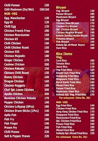 GT Kolkata Food Court menu 1