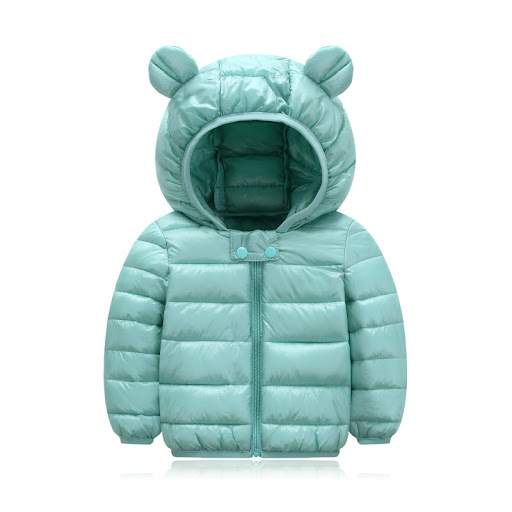 Title 2, Childrens cotton-padded jacket with thin ears ...