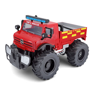 Машинка MB U5000 Unimog Fire Rescue 27Mhz 3 Bands 82302 красный Maisto за 4 271 руб.