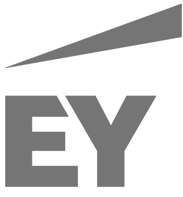 EY logo, dark grey with transparent background