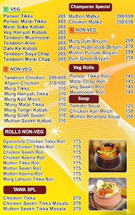 Zaika ...Taste Of Dilli 6 menu 2