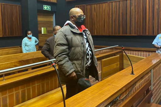 Kuben Moodley in the dock on September 29 2021.