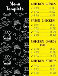 Chick N Licken menu 1