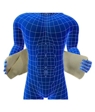 DC ABDOMINAL SUPPORT (XL)