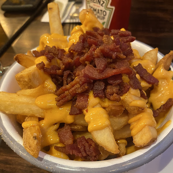 Bacon cheese fries